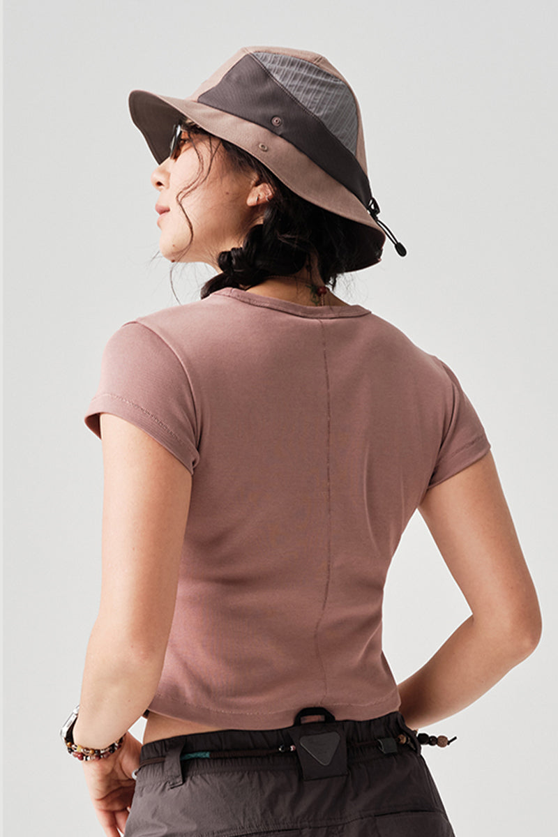 カラフル刺繍ロゴ半袖TシャツウィメンズNLBLDTX008