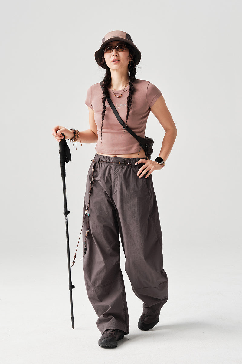 カラフル刺繍ロゴ半袖TシャツウィメンズNLBLDTX008