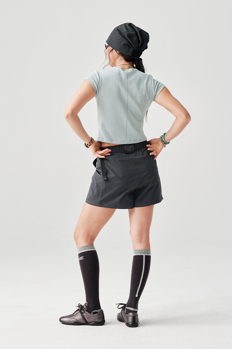 カラフル刺繍ロゴ半袖TシャツウィメンズNLBLDTX008