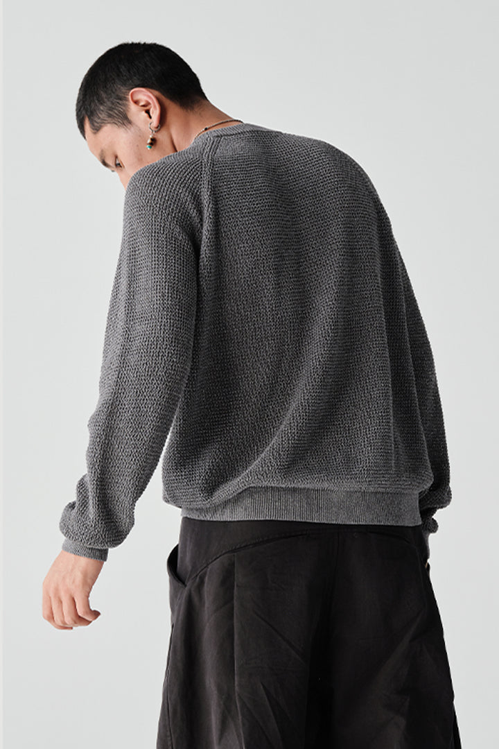 AbacellクルーネックニットセーターNLBLMZS001