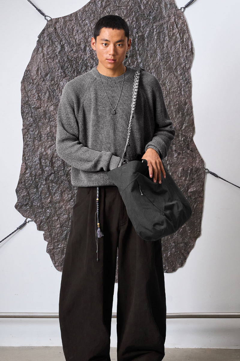 AbacellクルーネックニットセーターNLBLMZS001