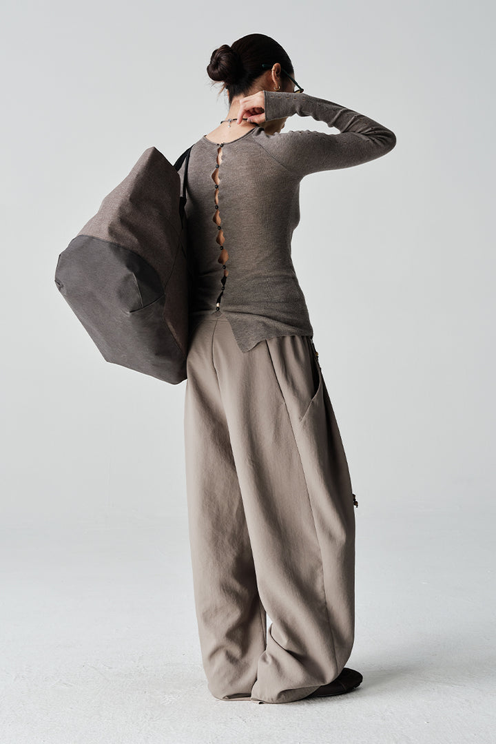 前後2ウェイニットカーディガンウィメンズNLBLMZS003