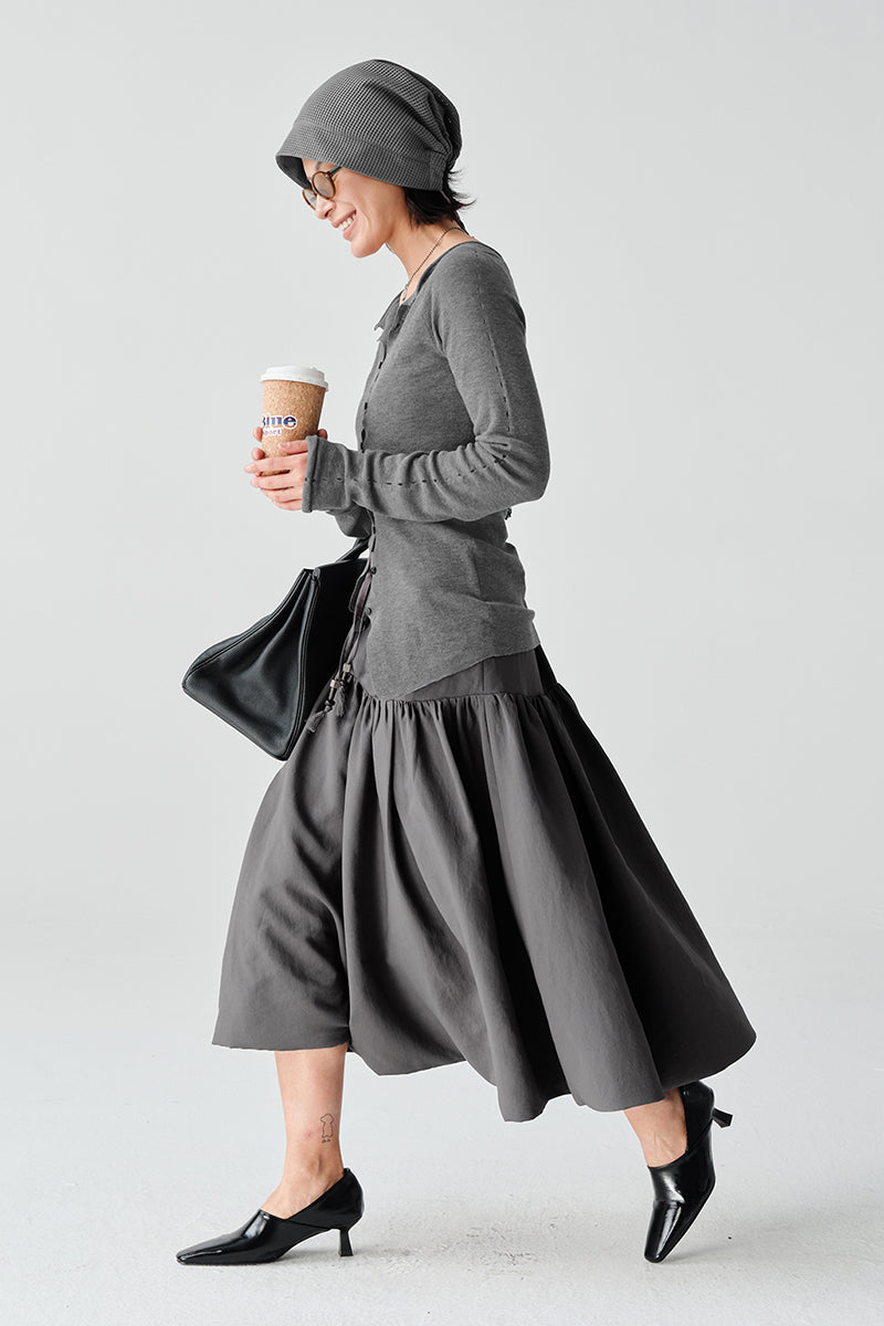 前後2ウェイニットカーディガンウィメンズNLBLMZS003