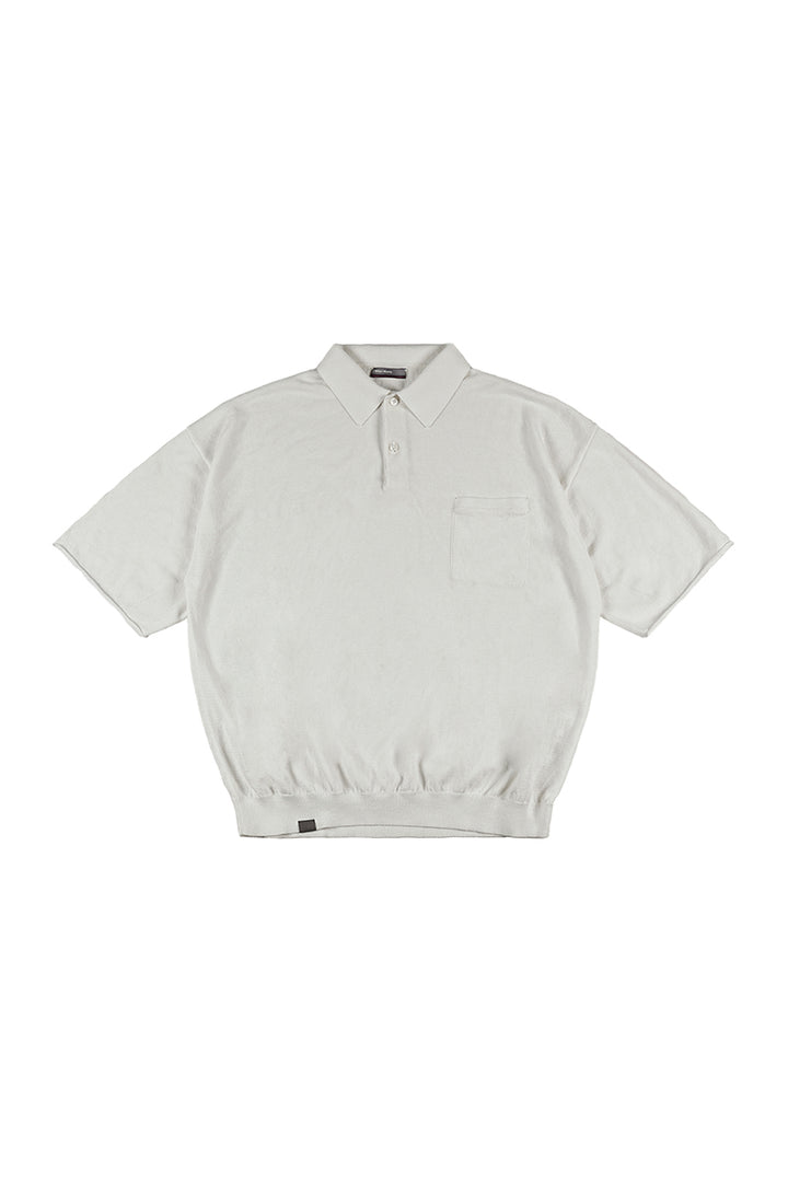 ABACELLニット半袖ポロシャツNLBLDPL002