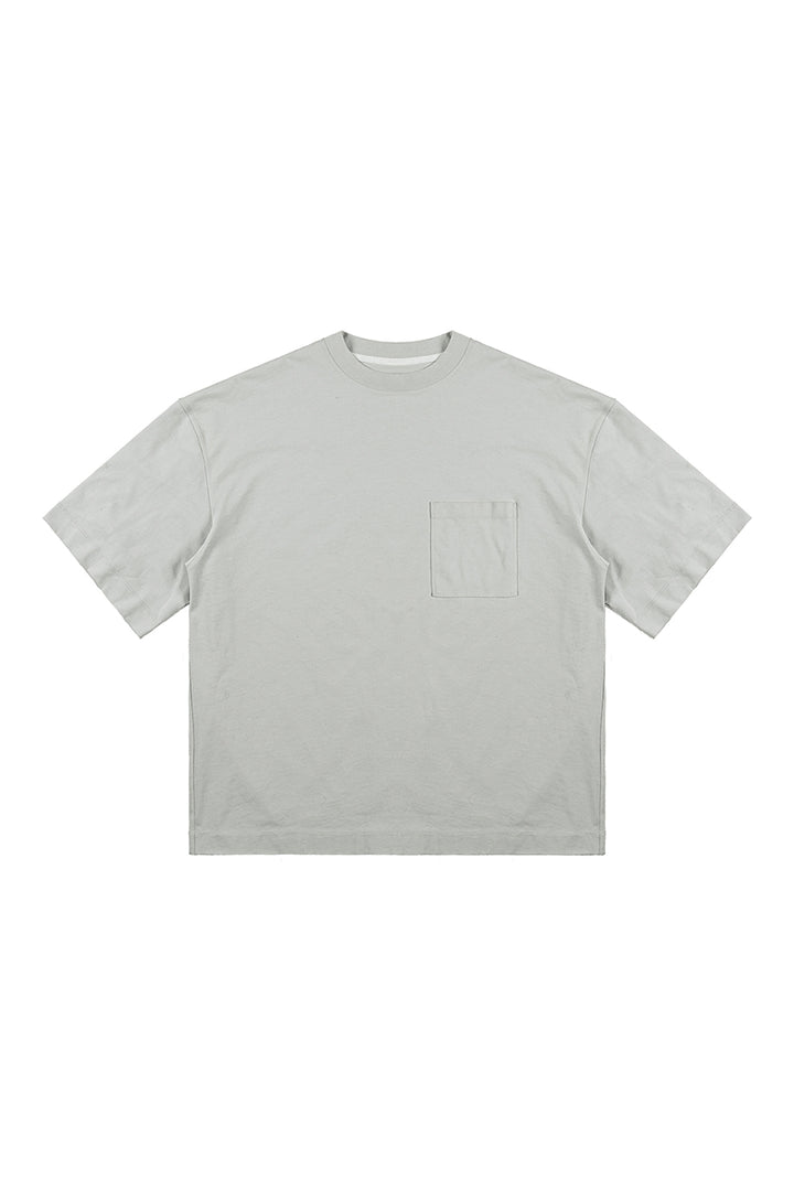 オーバーサイズ胸元ポケット付き半袖TシャツNLBLDTX003