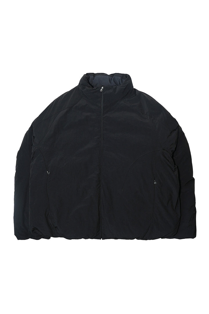 ショートスタンドカラーダウンジャケット25BLYR009