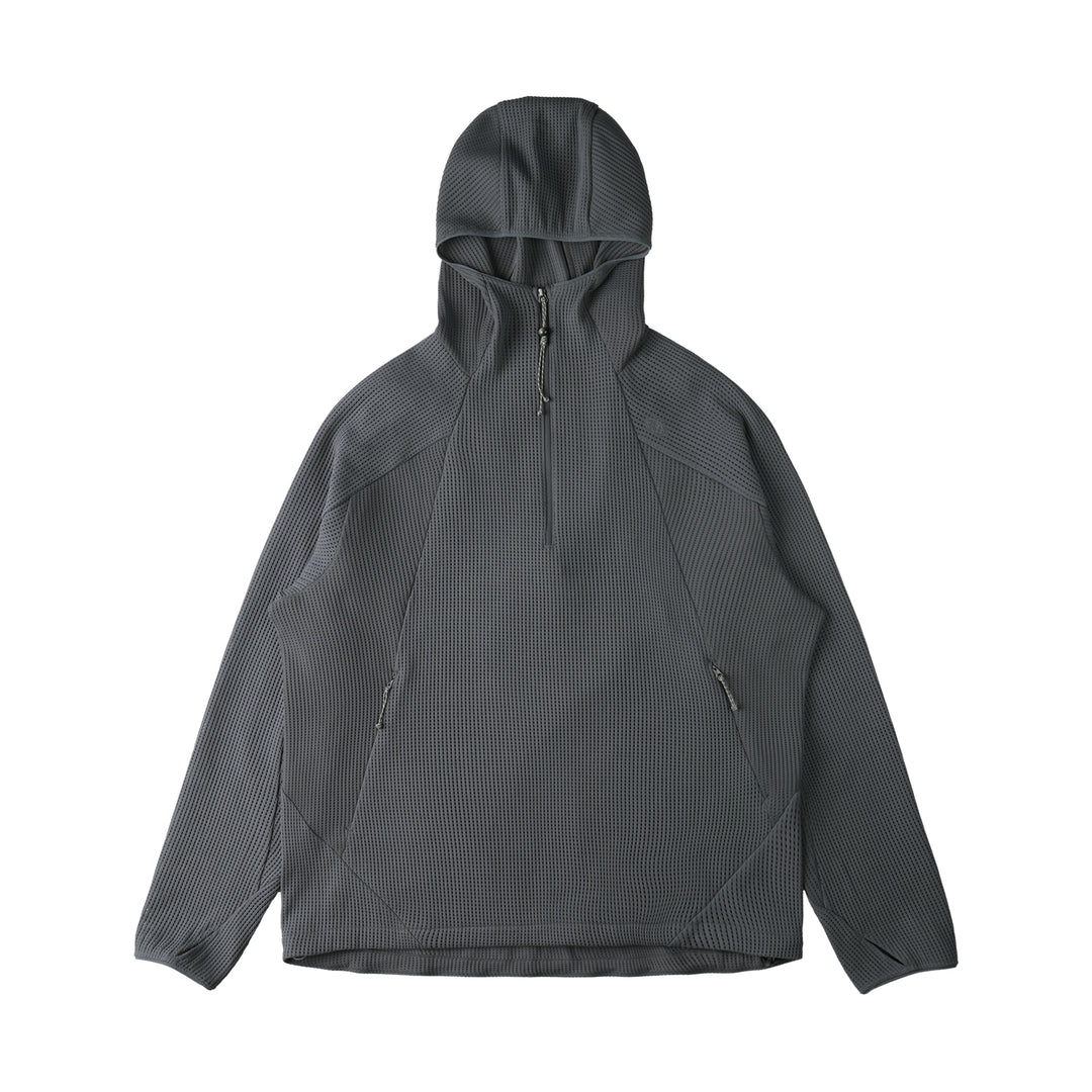 SILVADURメッシュハーフジップフーディーNLBLAWY004