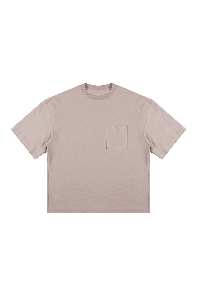 オーバーサイズ胸元ポケット付き半袖TシャツNLBLDTX003