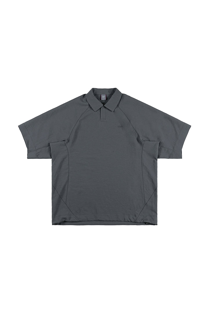 MICROFTオーバーサイズ半袖ポロシャツNLBLDPL001