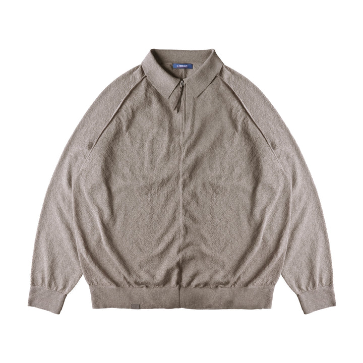 ハーフジップポロシャツニットセーターNLBLAZS002