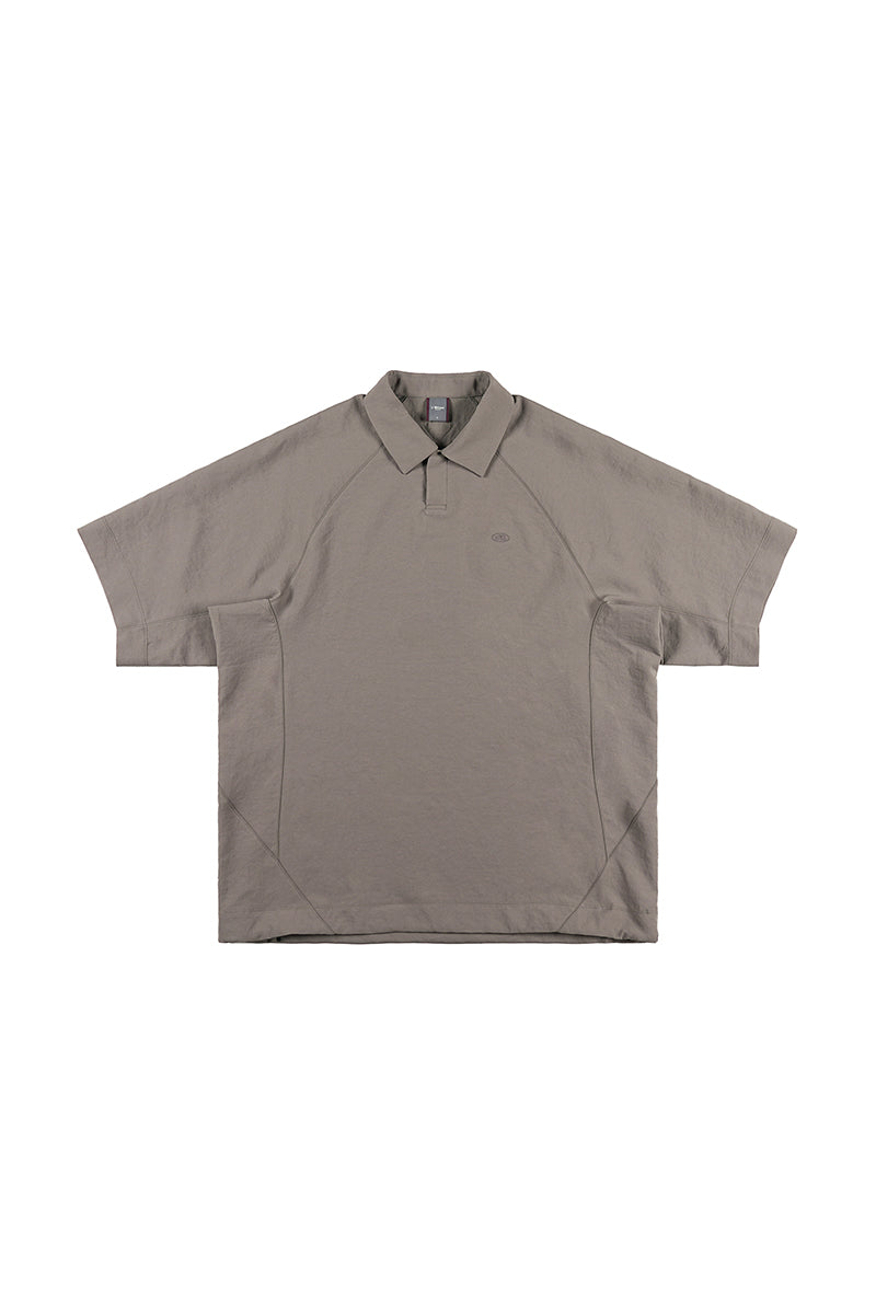 MICROFTオーバーサイズ半袖ポロシャツNLBLDPL001