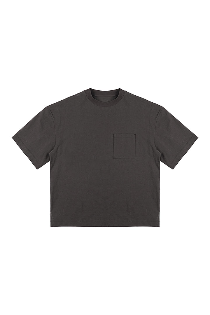 オーバーサイズ胸元ポケット付き半袖TシャツNLBLDTX003