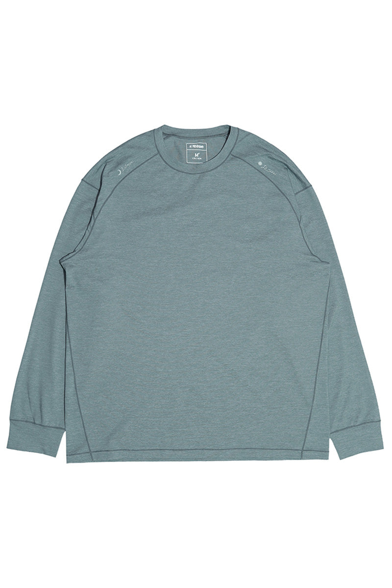 リフレクタープリントクルーネックTシャツ25BLCT018