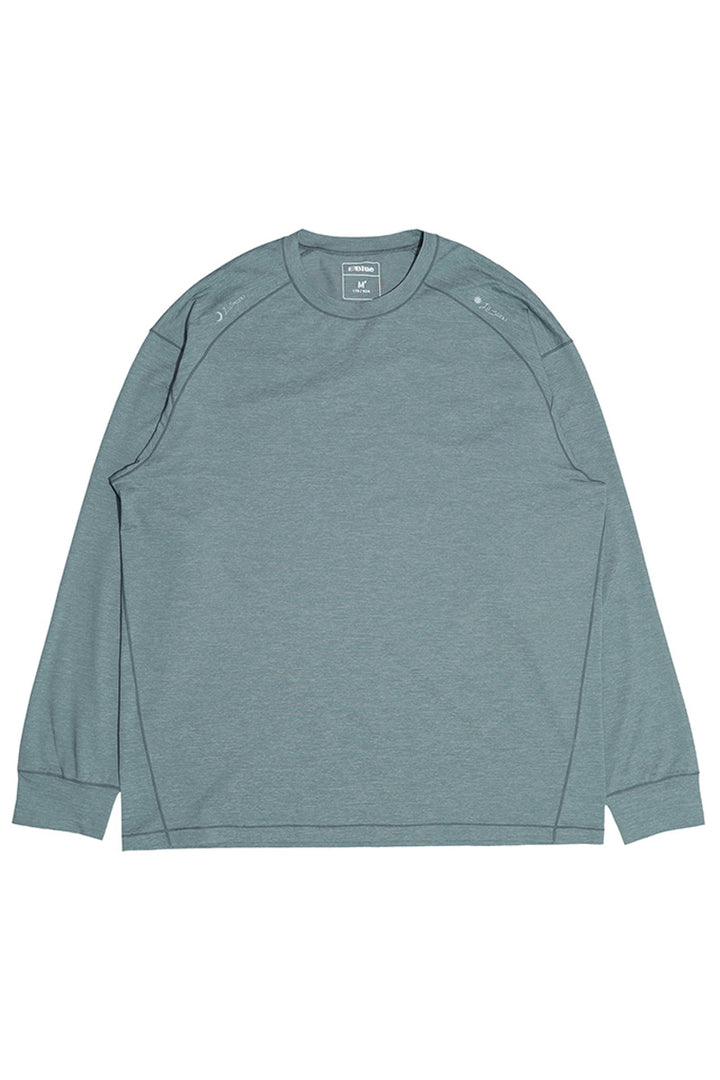 リフレクタープリントクルーネックTシャツ25BLCT018