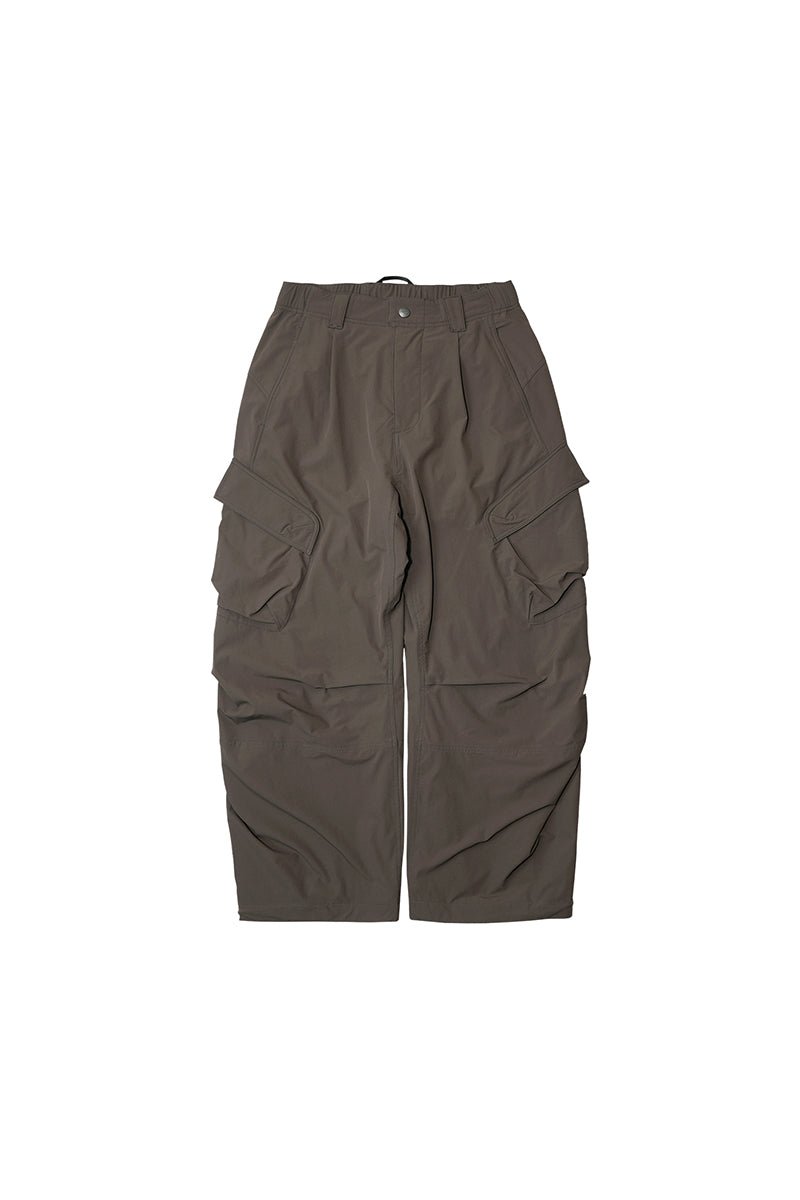 内裏フリースバルーンパンツウイメンズ25BLCK032