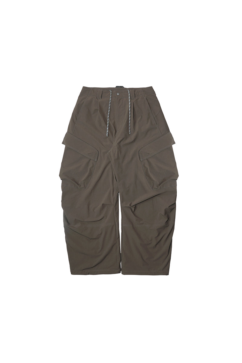 内裏フリースワークパンツメンズ25BLCK031