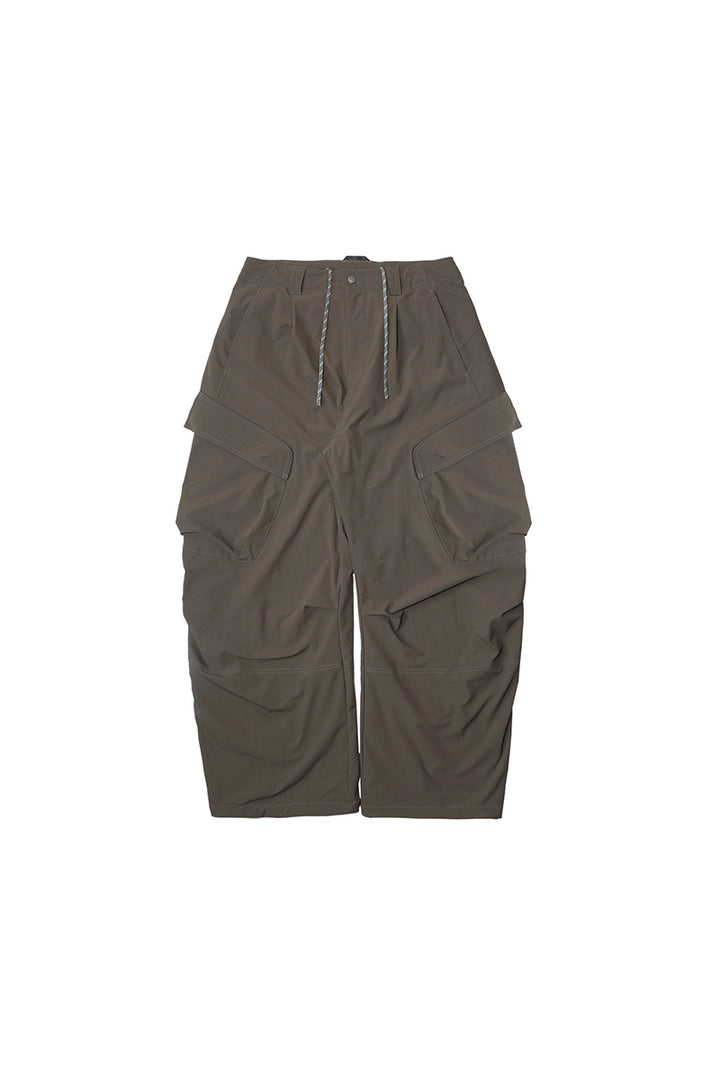 内裏フリースワークパンツメンズ25BLCK031