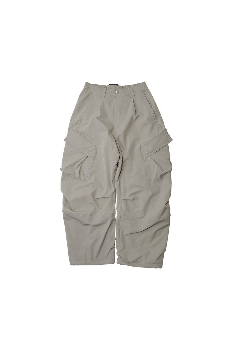 内裏フリースワークパンツウイメンズ25BLCK032