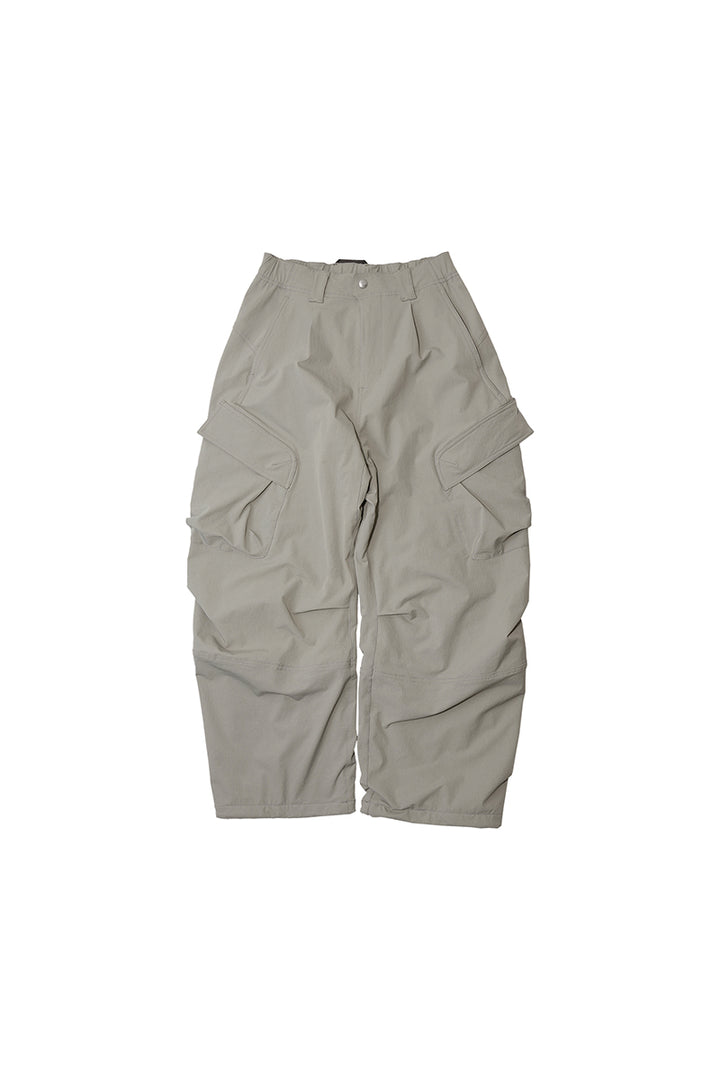 内裏フリースワークパンツウイメンズ25BLCK032