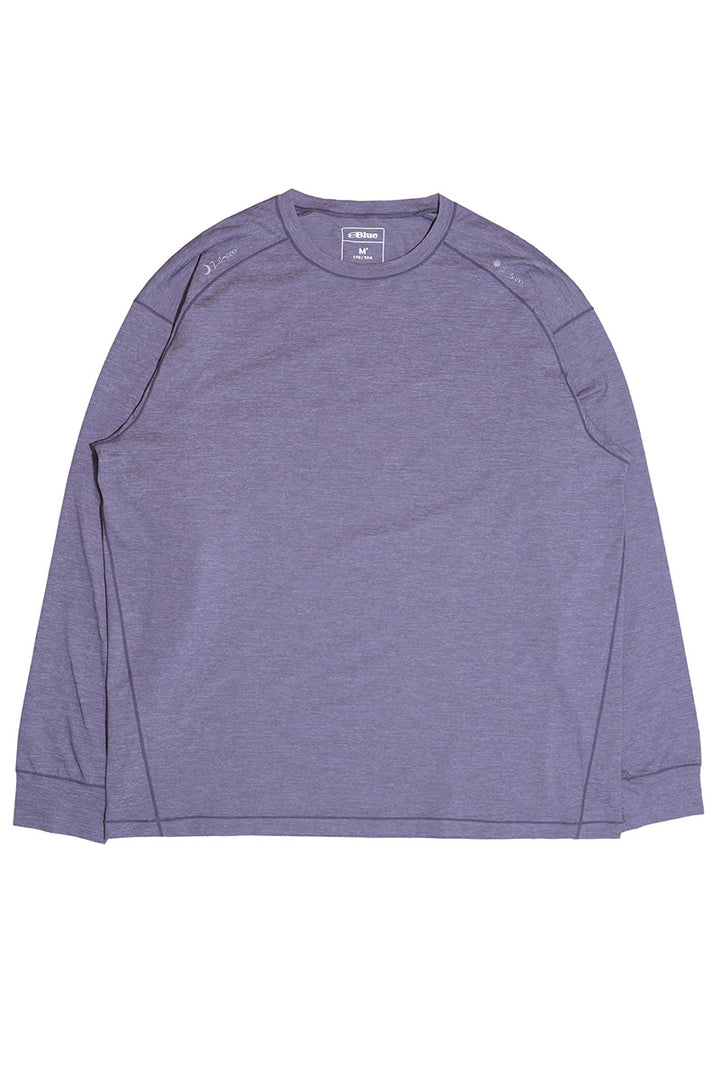 リフレクタープリントクルーネックTシャツ25BLCT018