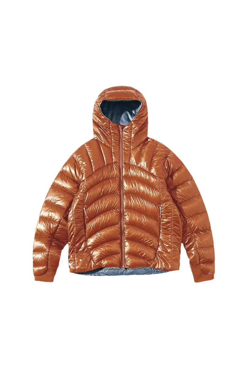 撥水軽量フード付きダウンジャケット25BLYR004