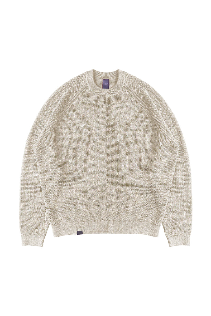 AbacellクルーネックニットセーターNLBLMZS001