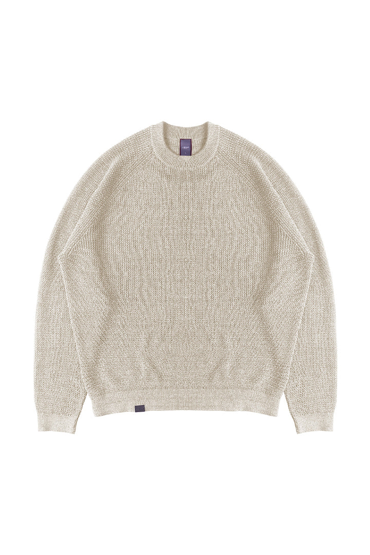 AbacellクルーネックニットセーターNLBLMZS001