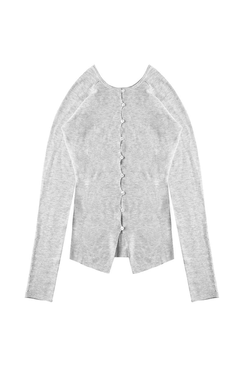 前後2ウェイニットカーディガンウィメンズNLBLMZS003