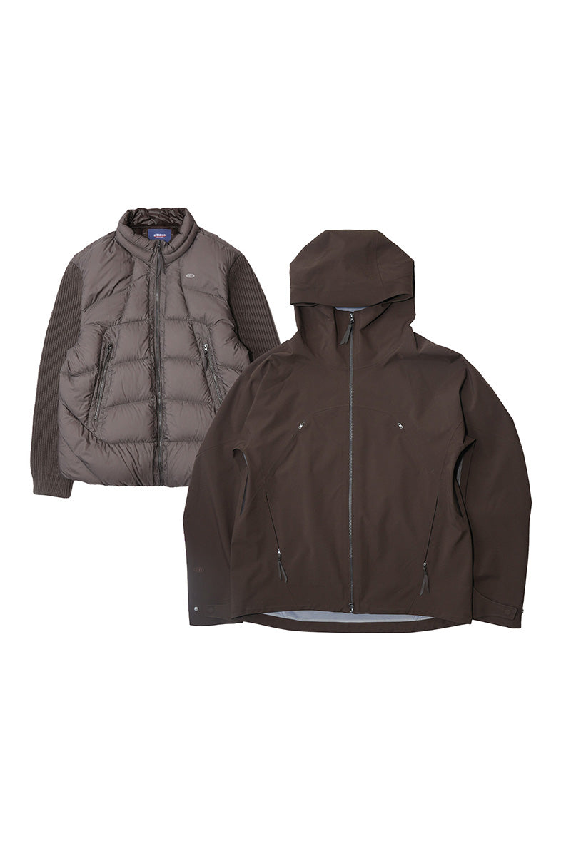 ダウンインナー付きハードシェルセット25BLCY007