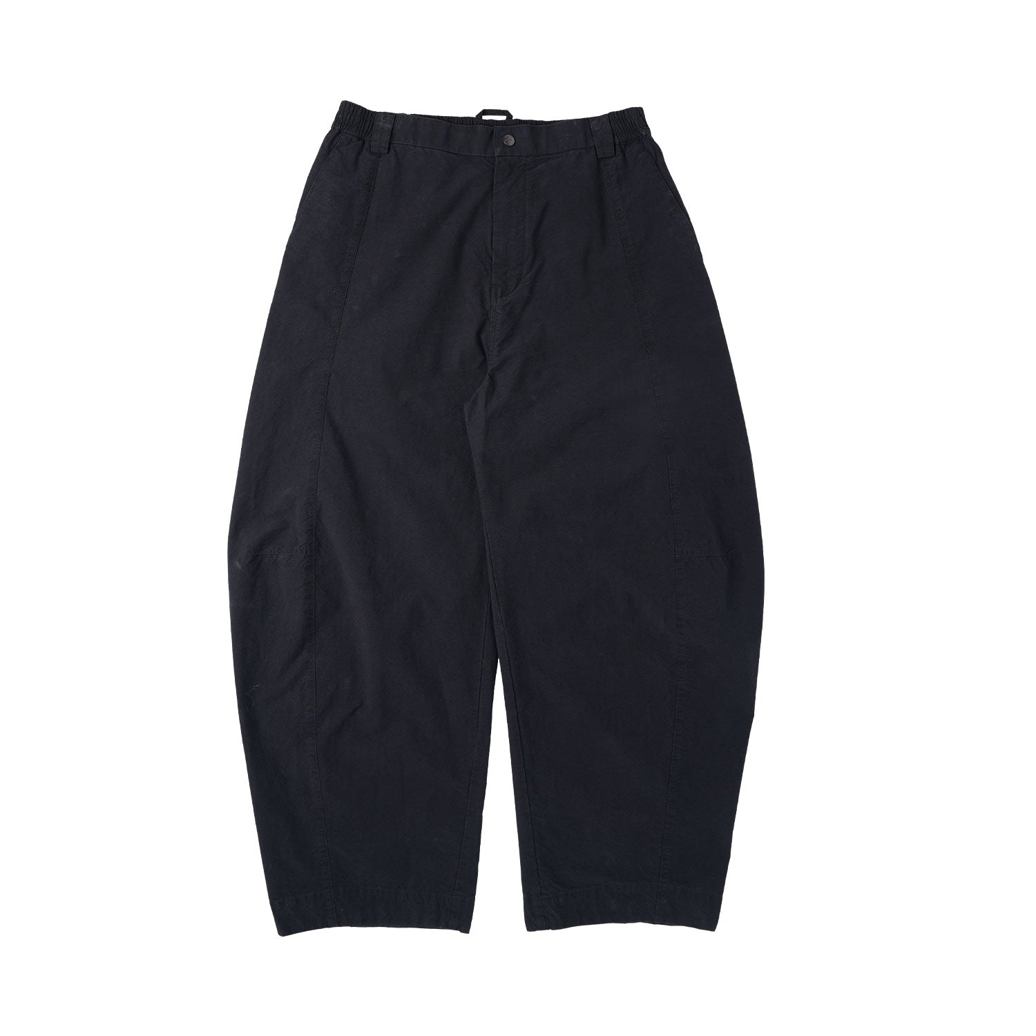 コットン無地パンツ25BLCK011