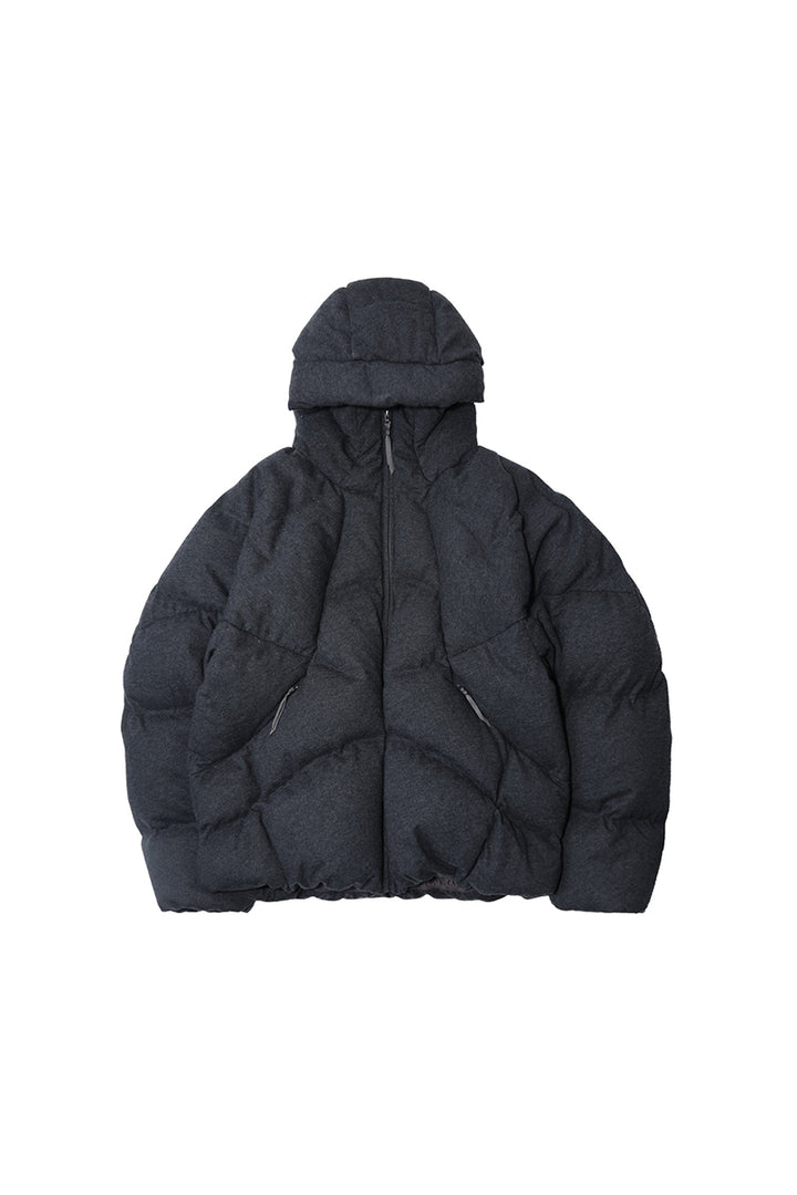 ウールキルティングダウンジャケット25BLYR012