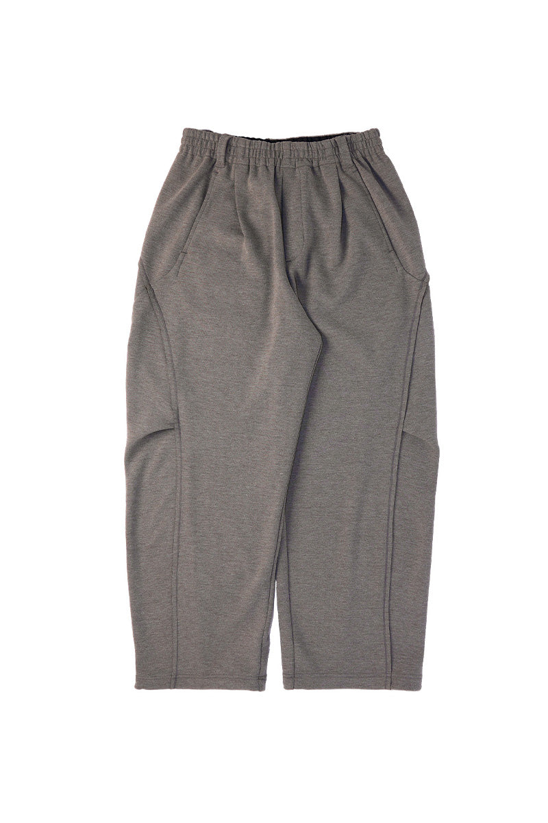 ベーシックスウェットカーブパンツ25BLCK014