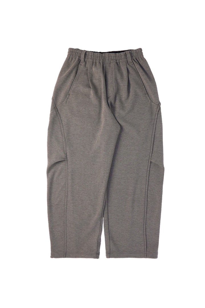 ベーシックスウェットカーブパンツ25BLCK014