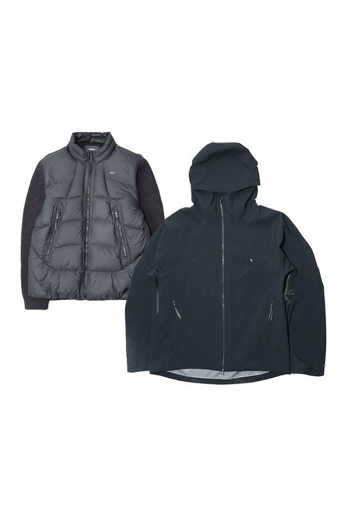 ダウンインナー付きハードシェルセット25BLCY007