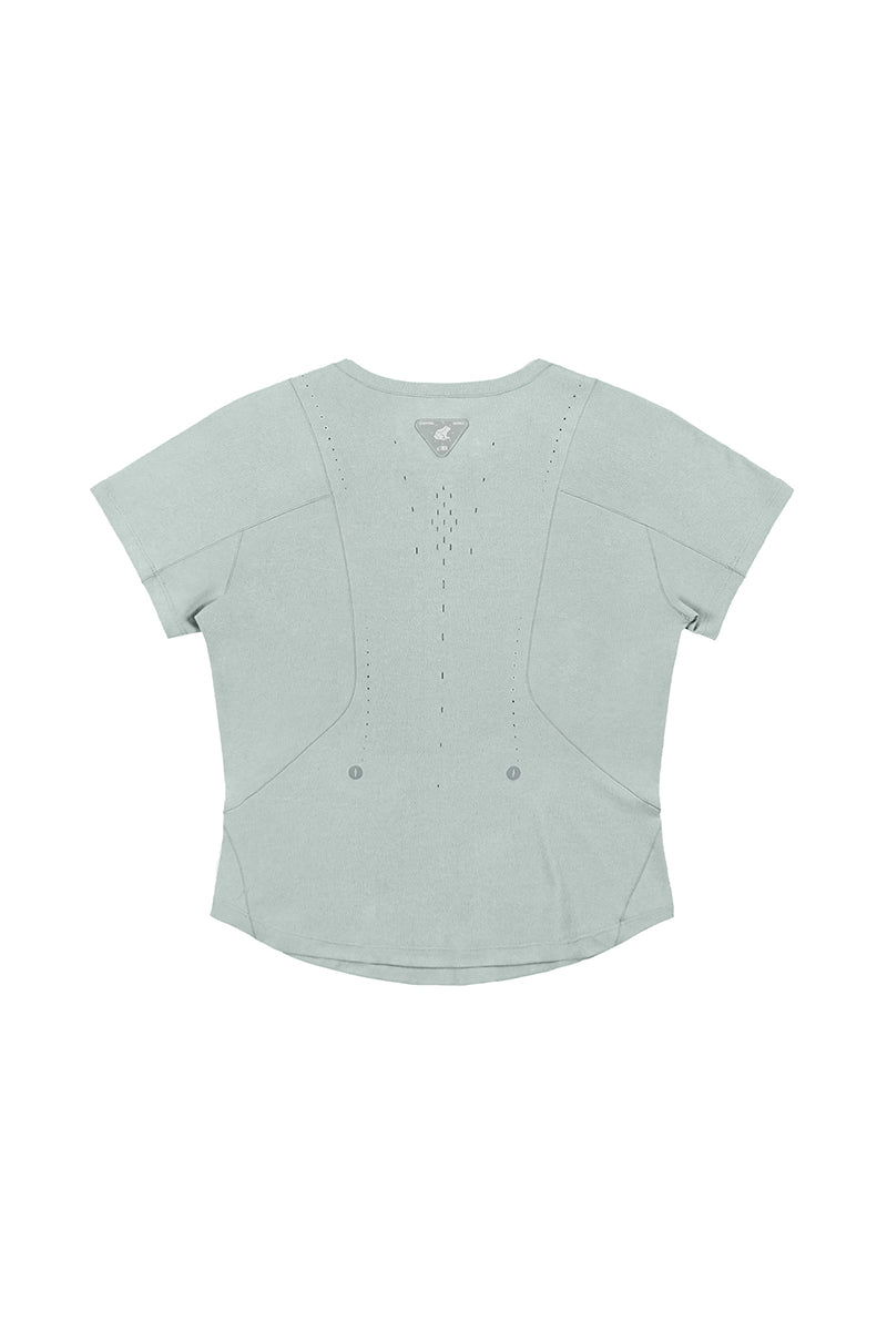 FROGAEROトレイルランニングPOLARTEC半袖TシャツウィメンズNLBLDTX018