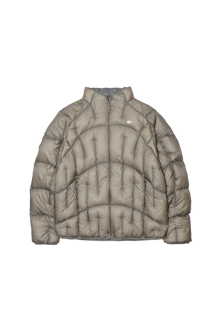 不規則なキルティングダウンジャケット25BLYR011