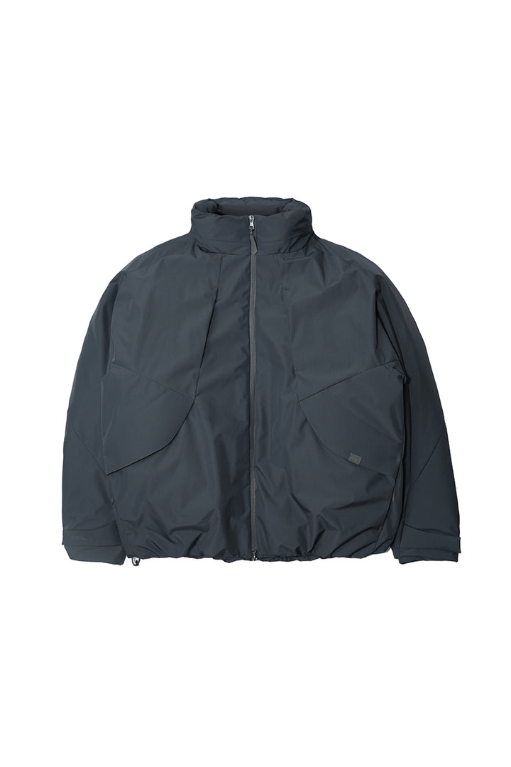 スタンドカラーロングスケールダウンジャケット25BLYR010