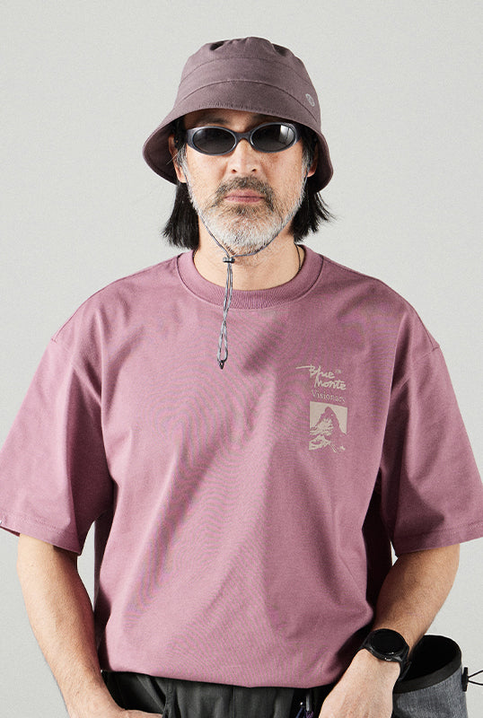 COOLMAX  マウンテンプリントTシャツ 25BLDT023