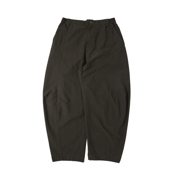 コットン無地パンツ25BLCK011