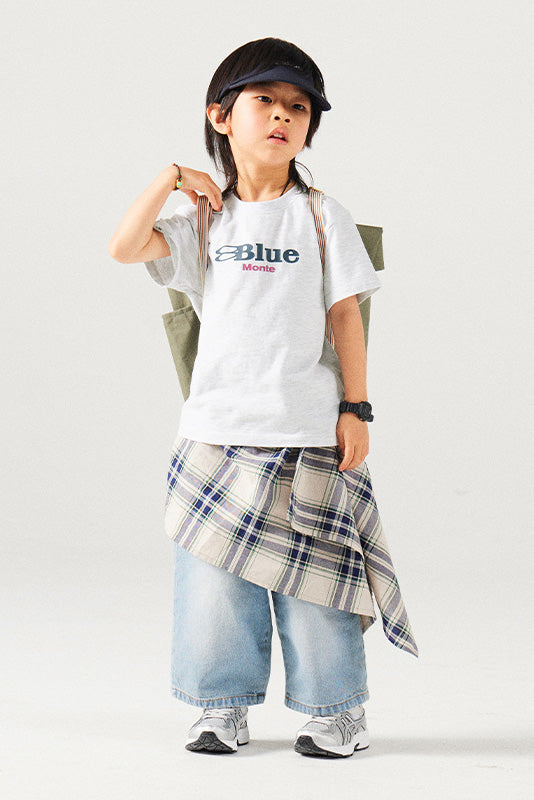 COOLMAX  クルーネック ロゴTシャツ キッズ
