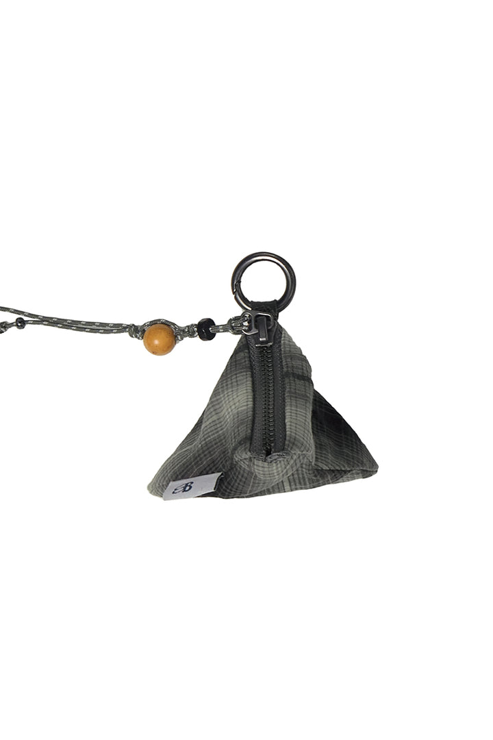 エコ素材チェック柄ミニポーチチャームNLBLAPS004