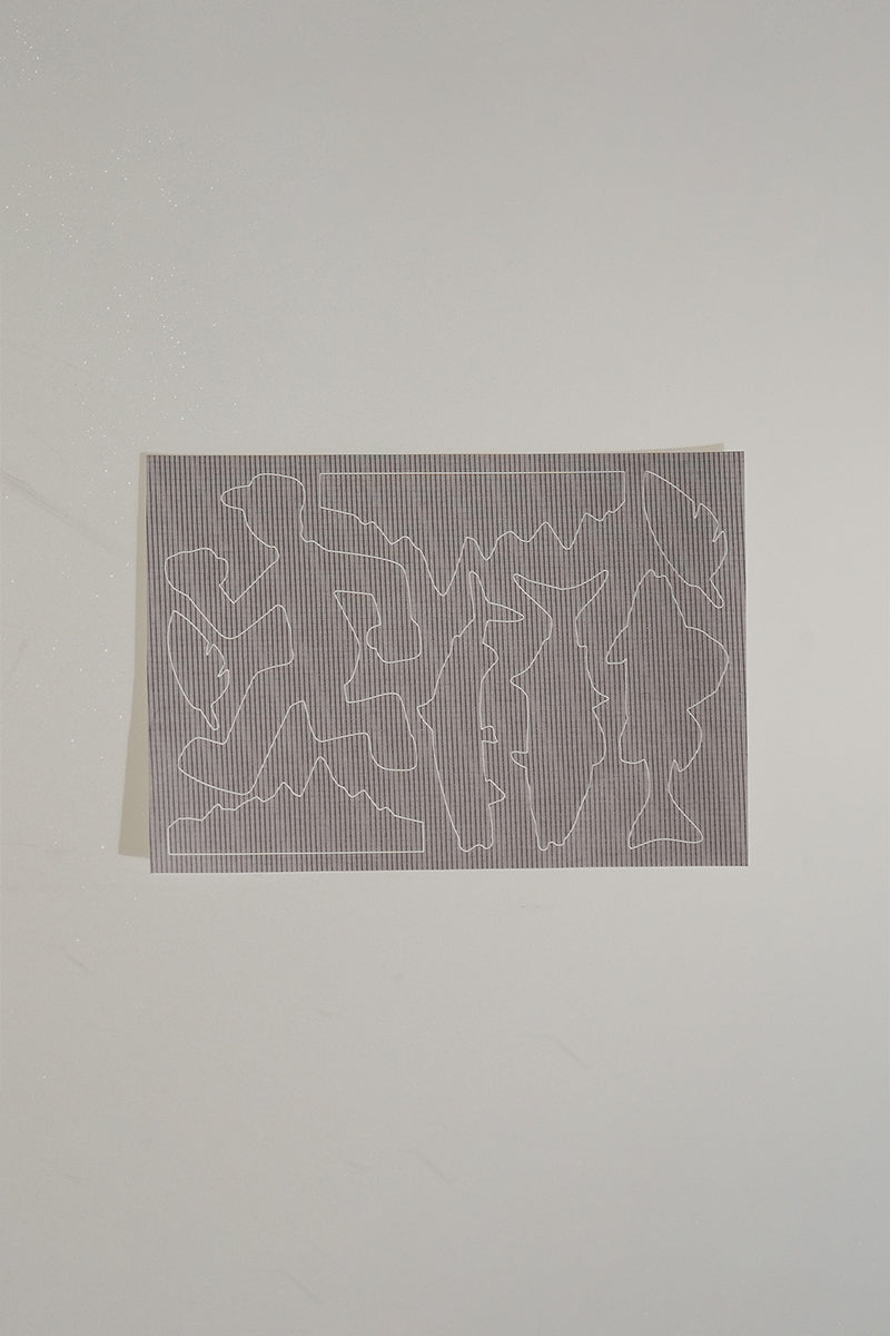 ダウンジャケット用高温プレス補修パッチ25BLQQ017