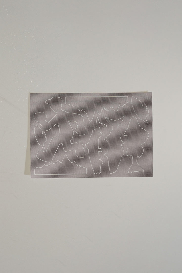 ダウンジャケット用高温プレス補修パッチ25BLQQ017