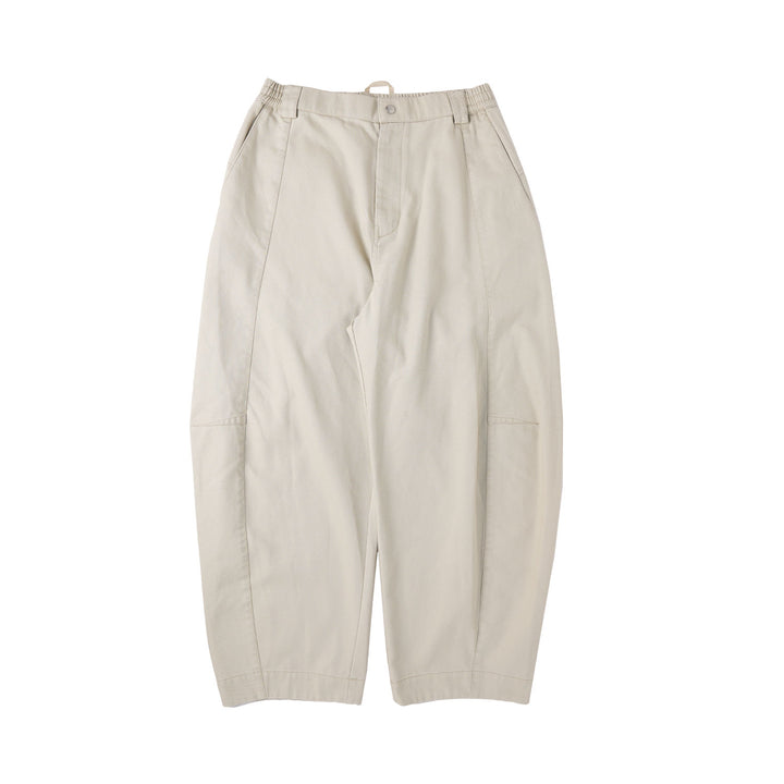 コットン無地パンツ25BLCK011