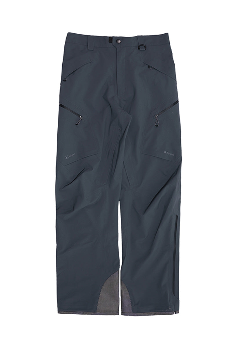 登山向け防水ハードシェルパンツ25BLCK023
